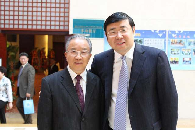 The former State Councilor Dai Bingguo and president Li Yong