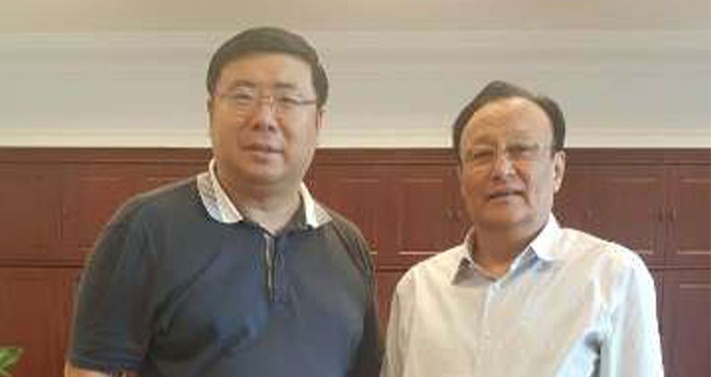 Chairman Li Yong and Xue Ke, the Current Deputy Director of the National Committee of the National People’s Congress and Former Chairman of the Government of the Xinjiang Uygur Autonomous Region, have