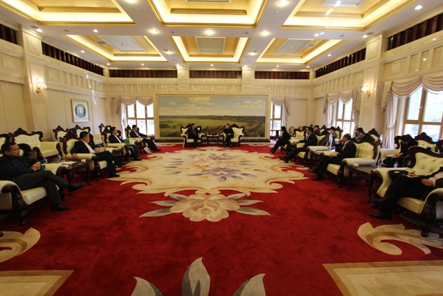 President Li Yong was invited to visit Tongliao