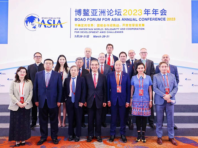 Chairman Li Yong invited to attend Boao Forum for Asia Annual Conference 2023 and deliver brilliant speeches in several important dialogues